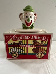 Porcelain Clown Cookie Jar