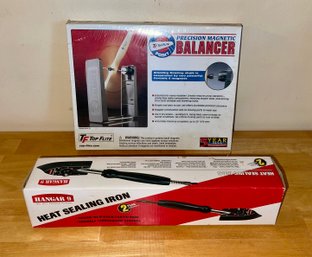 NIB RC Plane Prop Balancer And Heat Sealing Iron