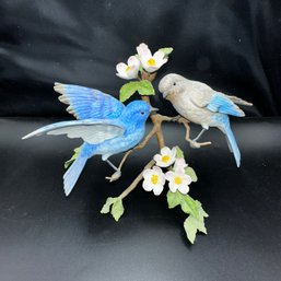 Lenox Figurine 1992 Blue Birds