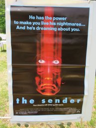 The Sender Original Horror Movie Poster 1971