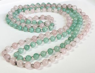 A Pair Of Vintage Amazonite Necklaces