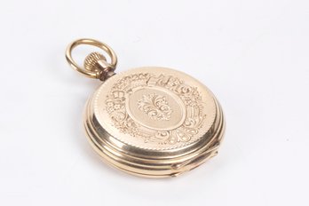 Antique 14k Remontoir Pocket Watch Ancre Ligne Droite Spiral Breguet 25