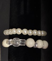 2 Beaded Bracelets