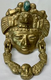 Brass Aztec Door Knocker