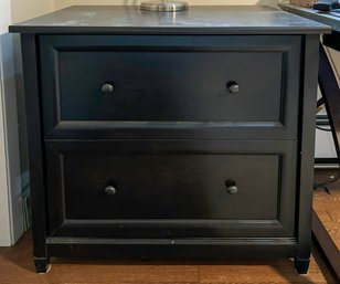 An Attractive Painted Wood File Drawer Cabinet