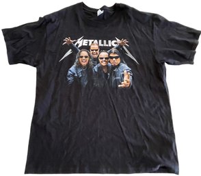 Vtg Metallica World Magnetic Concert Tour T-Shirt SIZE XL (read Description)