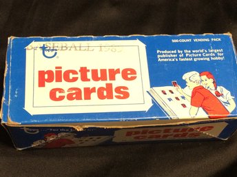 1989 Topps Baseball Vending Box Unsearched - K