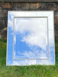 Beveled Mirror With Mirror Frame 22x26