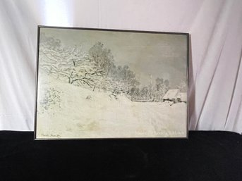Framed Oil Painting Art Print