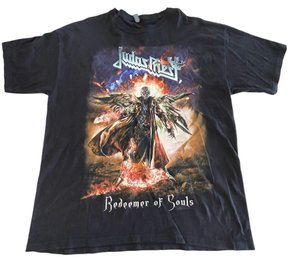 NOS 2014 JUDAS PRIEST REDEEMER OF SOULS TOUR T-SHIRT  SIZE XL