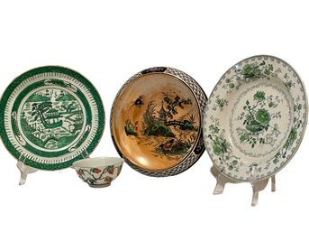 Collection Of Asian & Asian Inspired China Serving Pieces