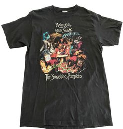 Vtg 1998 TULTEX Smashing Pumpkins Mellon Collie & The Infinite Sadness Skull T-Shirt SZ LG  (read Description)