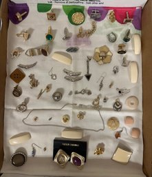 Good Jewelry Lot For Crafts Making People With Different Types Of Jewelry Collection Broken & Single. JJ/A4