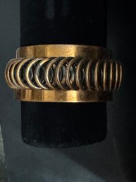 Copper Colored Bangle Bracelet