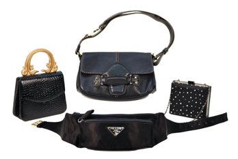 Prada Nylon Belt Bag, Tod's Shoulder  Bag,   And Other Vintage Gems