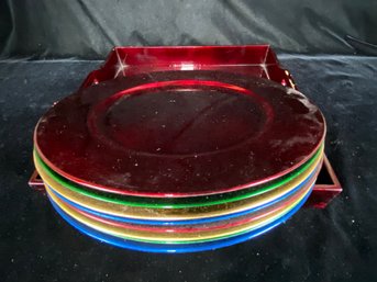 Metallic Charger Plate Set