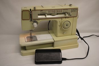 Vintage Singer Sewing Machine Merritt 8734 - Made In Italy