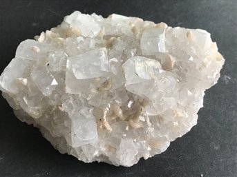 Beautiful Apophylite Crystal Cluster, 1LB 8oz, 6 Inch By 5 Inch