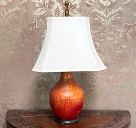 A Vintage Ceramic Lamp