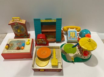 Vintage Fisher Price Toy Lot