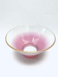 Large Purple/pink Tone Blendo Serving Bowl