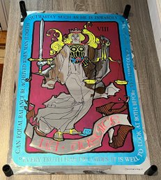 Tarot Design By Styga 1971 Foil Poster