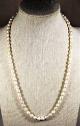 Fine Contemporary Cultured Pearl Necklace 18'