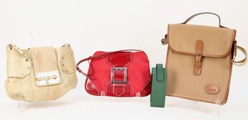Red Valentino Caravani V -Fabric SS 68  Riedition Handbag  And Longchamp Phone Case Plus More