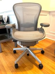 Herman Miller Grey Aeron Desk Chair