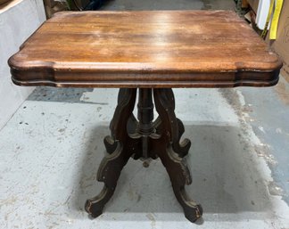 Antique Victorian Mahogany Parlor Table