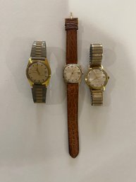 Automatic Watch Lot, Hamilton, Helbros, Voumar