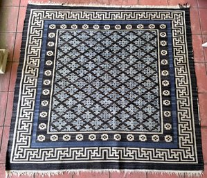 A Vintage Wool Rug - Likely Tribal Afghan