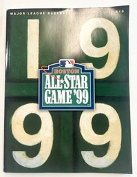 1999 MLB Boston All Star Game Official Program