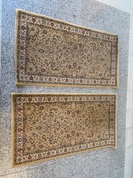 2 Matching Persian Classics Kashan Rugs