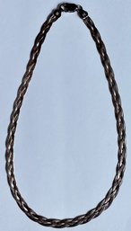 Vintage Milor 925 Sterling Silver Braided Chain, Italy