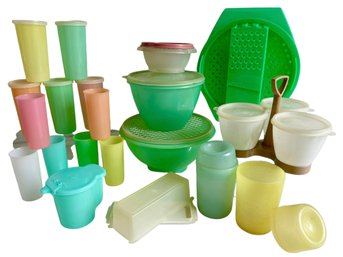 Collection Of Vintage Tupperware