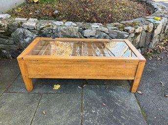 Pottery Barn Coffee Table/display Case