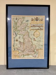 Shakespeares Britain Map In Frame