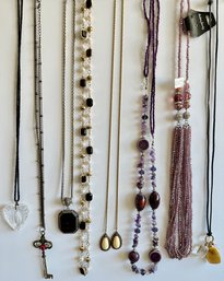 8 Necklaces By Celia Landman, MK & More, Some Vintage