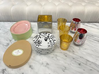 Pottery Barn Egg Plates And More Decorative Items