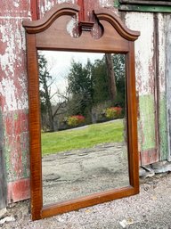 A Federal Style Mahogany Mirror - Possibly Ethan Allen