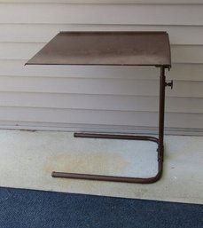 Mid Century Adjustable Height Metal Drafting Table