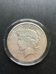 1922-S Silver Peace Dollar