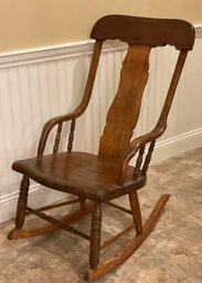 Antique Wooden Rocking Chair