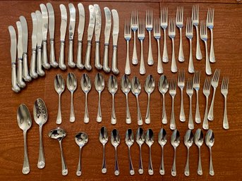 Kirk Stieff Williamsburg Royal Shell Stainless Flatware