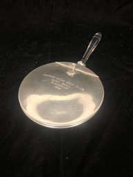 Commemorative Pewter Silent Butler Crumb Catcher