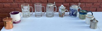 Miscellaneous Lot Of Cups,beer Mugs And Steins