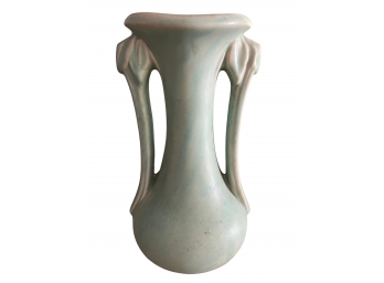 Tall Green Mccoy Ceramic Vase