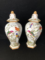 Pair Of Chelsea House Decorative Urns