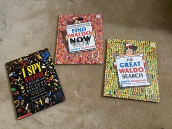 Find Waldo And Ispy Book Lot